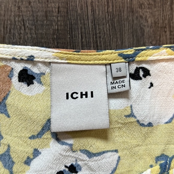 Flower design ICHI Shirt size 38 - Picture 4 of 5